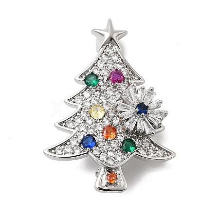 KINGSLAND NEEDLE MINDER ~ Christmas Tree Needle Minder, Needle Dock, Cubic Zirconia, Enamel, Magnet, Needle Garage, Needleminder