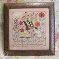 THE BLUE FLOWER "Heart's Garden" Counted Cross Stitch Pattern, Chart, Nashville Needlework Market 2026, Pattern Only