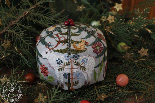 THE BLUE FLOWER "Festive Forest" Counted Cross Stitch Pattern, Chart, Nashville Needlework Market 2026, Pattern Only*