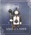 King of Spades Needle Minder, Enamel Stitching Accessory, Magnetic Needle Holder
