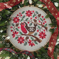 LITTLE DOVE DESIGN "Robin Redbreast" Counted Cross Stitch Pattern, Pattern Only