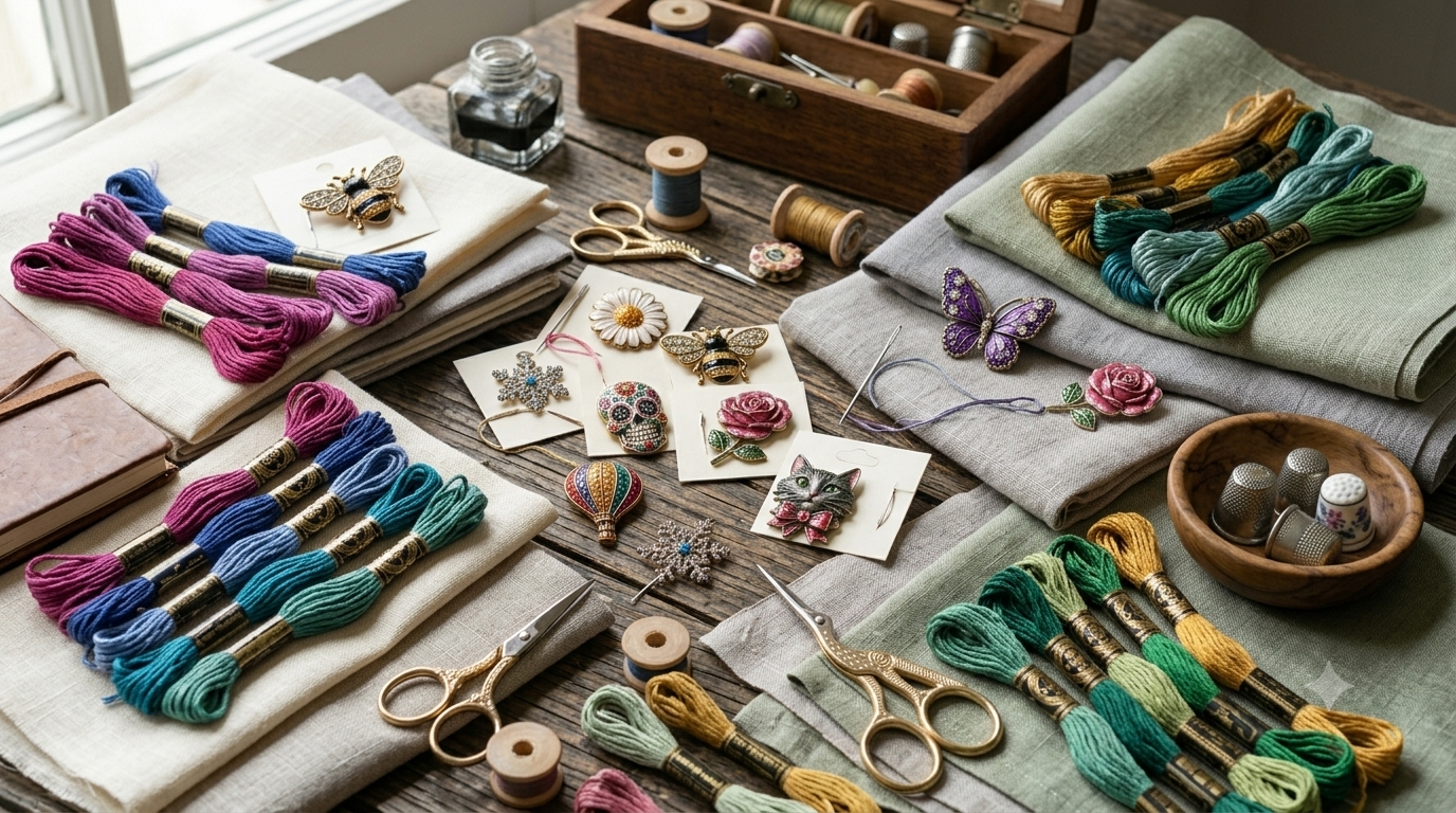 Stitching finds,